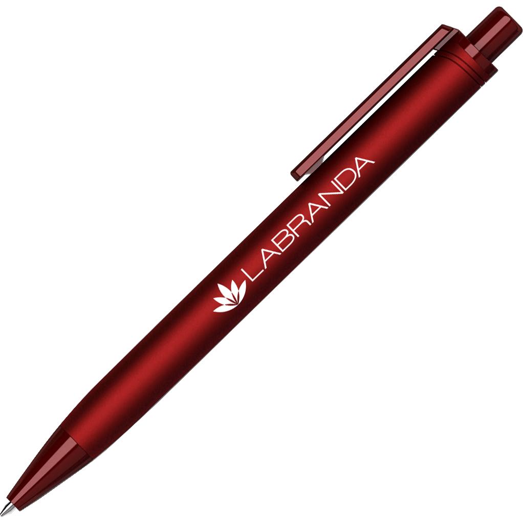 Imprinted MicroHalt Gel Pens - Promotional Pens Singapore - Gifts VV Free Setup 客製 - Promotional Pens Singapore - Gifts VV Red MicroHalt Gel Pen