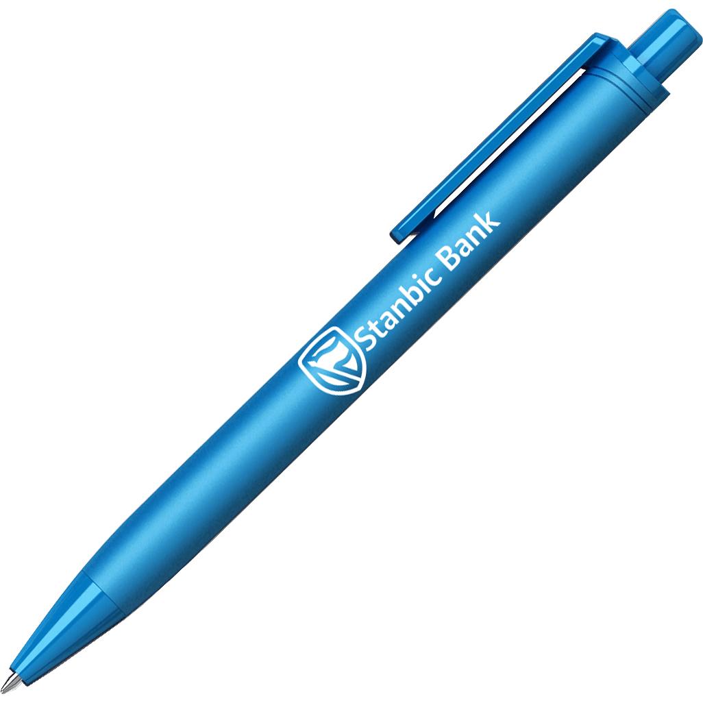 Imprinted MicroHalt Gel Pens - Promotional Pens Singapore - Gifts VV Free Setup 客製 - Promotional Pens Singapore - Gifts VV Light Blue MicroHalt Gel Pen