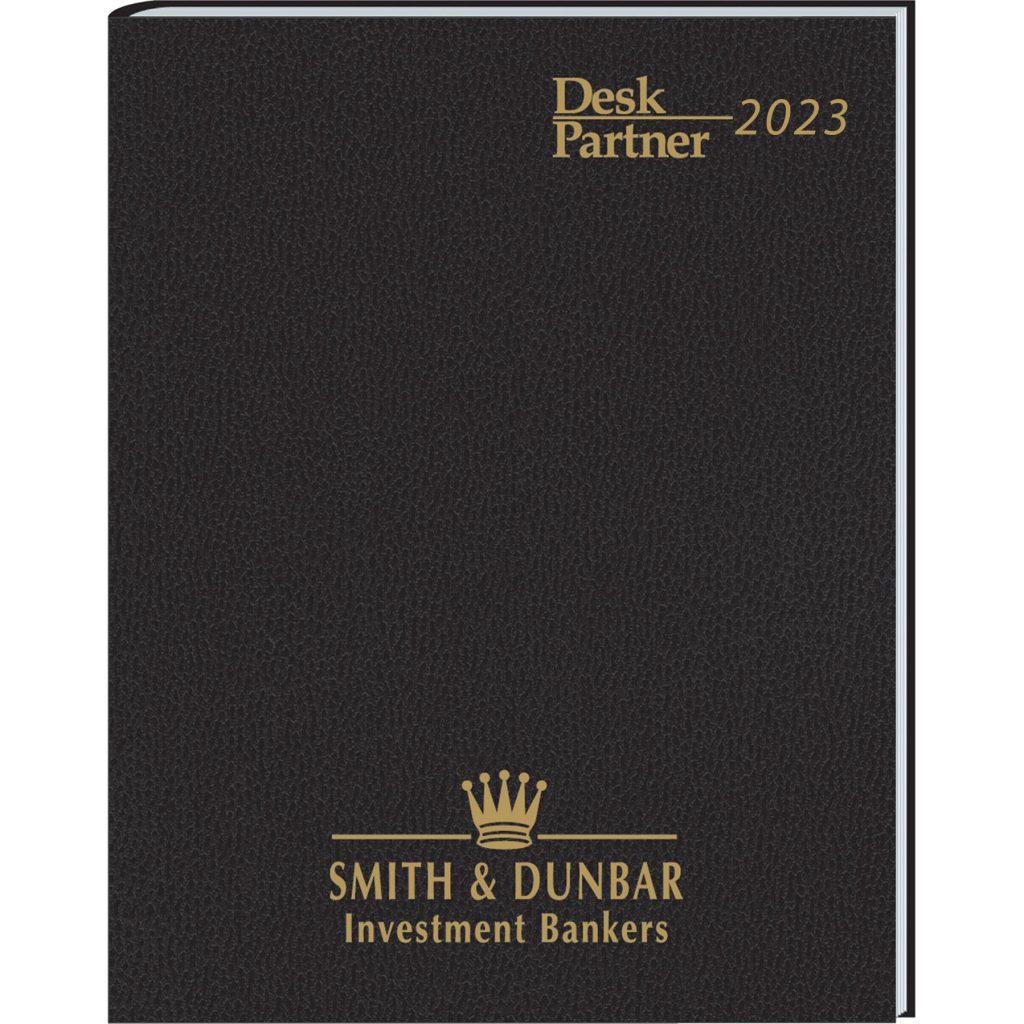 Promo Desk Partner Stitched to Covers - Promotional Pens Singapore - Gifts VV Available in 2 amazing item colors 客製 - Promotional Pens Singapore - Gifts VV Black Desk Partner Stitched to Cover