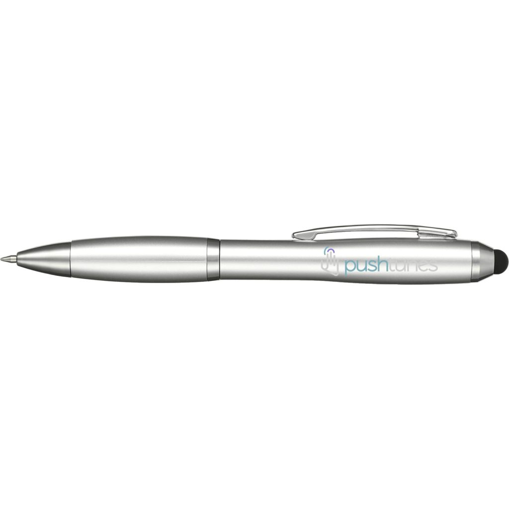 Promo Nash Gel Stylus Pens - Promotional Pens Singapore - Gifts VV Available in 5 exciting item colors 客製 - Promotional Pens Singapore - Gifts VV Silver Nash Gel Stylus Pen