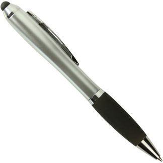 Silver / Black Nash Pen with Stylus