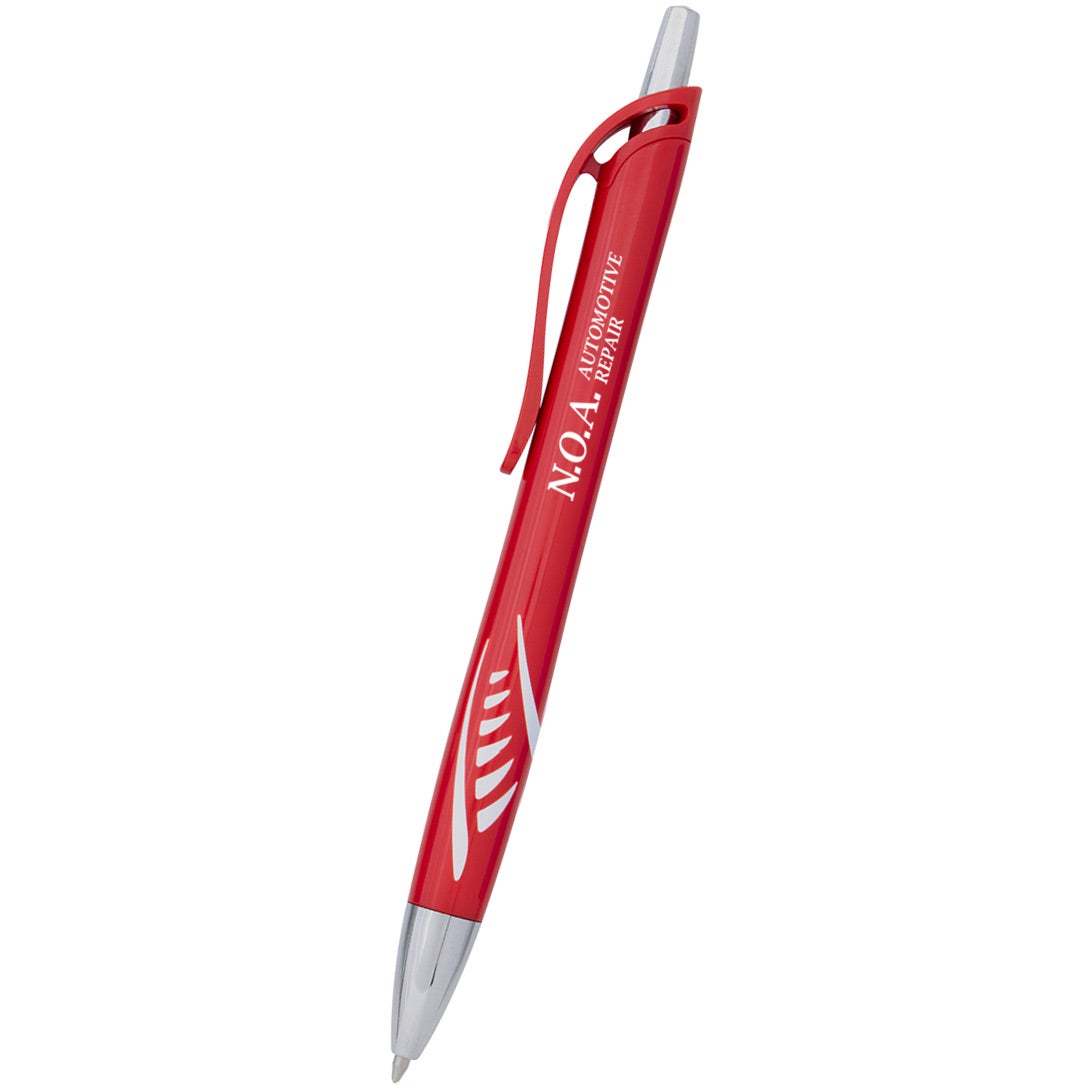 Custom Neira Pens - Promotional Pens Singapore - Gifts VV Available in 7 awesome item colors 客製 - Promotional Pens Singapore - Gifts VV Red / Silver Neira Pen