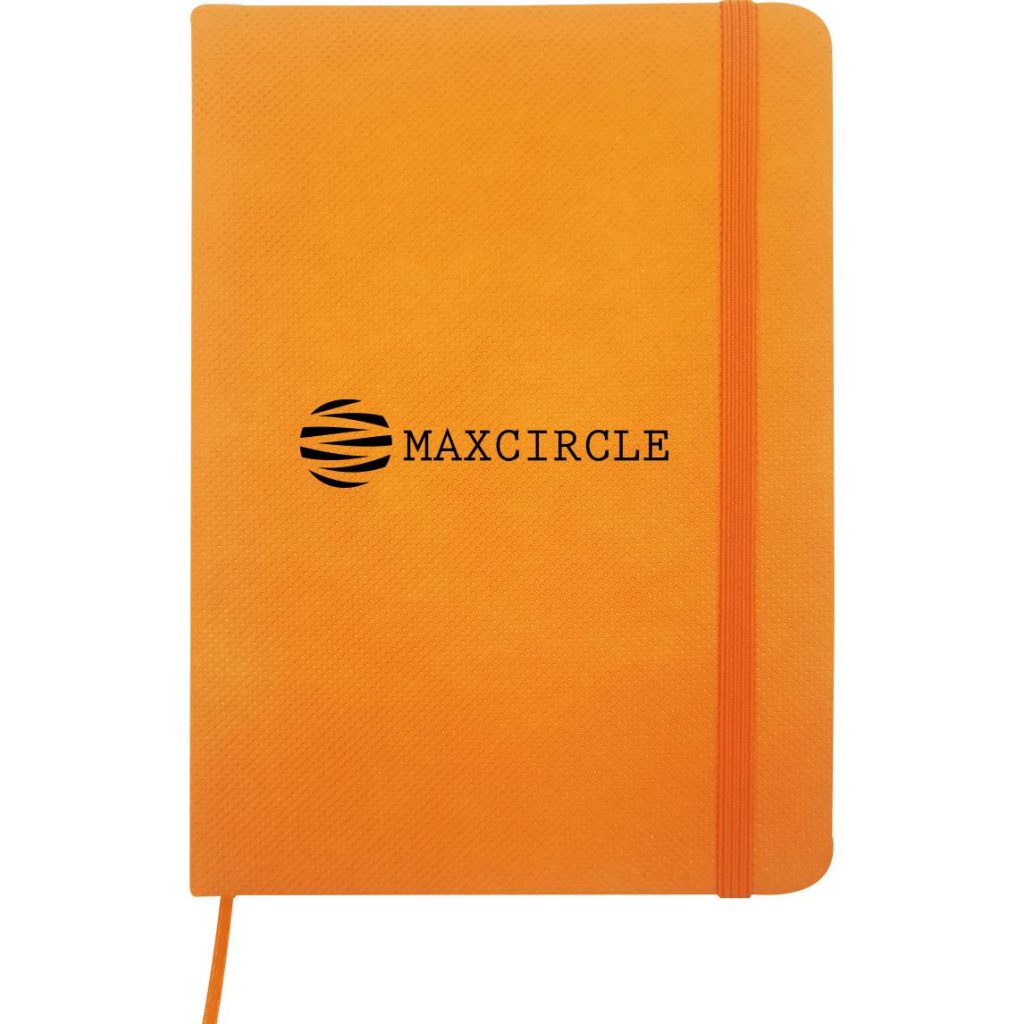 Marketing Neo Non-Woven Journals - Promotional Pens Singapore - Gifts VV Available in 7 awesome item colors 客製 - Promotional Pens Singapore - Gifts VV Orange Neo Non-Woven Journal