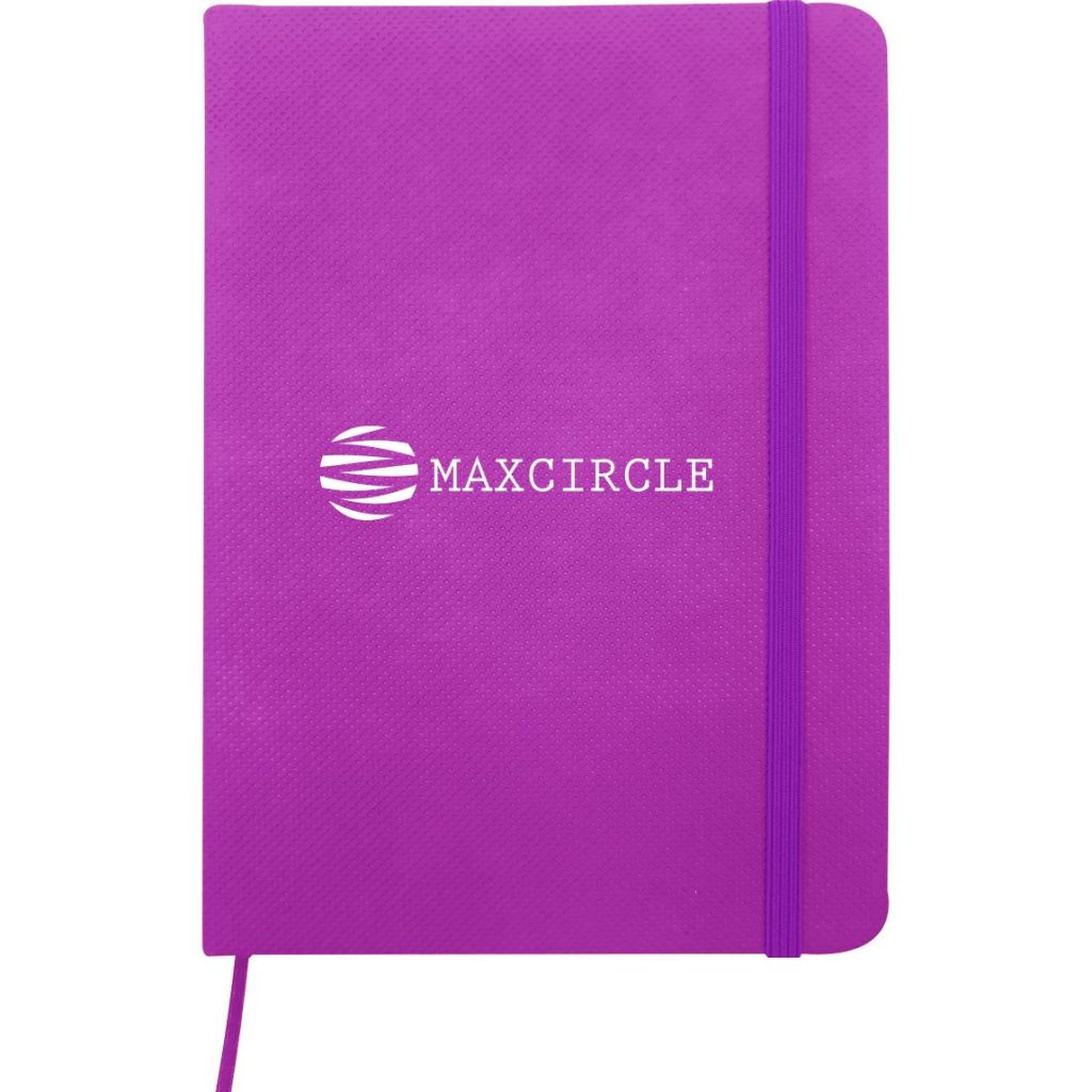 Marketing Neo Non-Woven Journals - Promotional Pens Singapore - Gifts VV Available in 7 awesome item colors 客製 - Promotional Pens Singapore - Gifts VV Purple Neo Non-Woven Journal