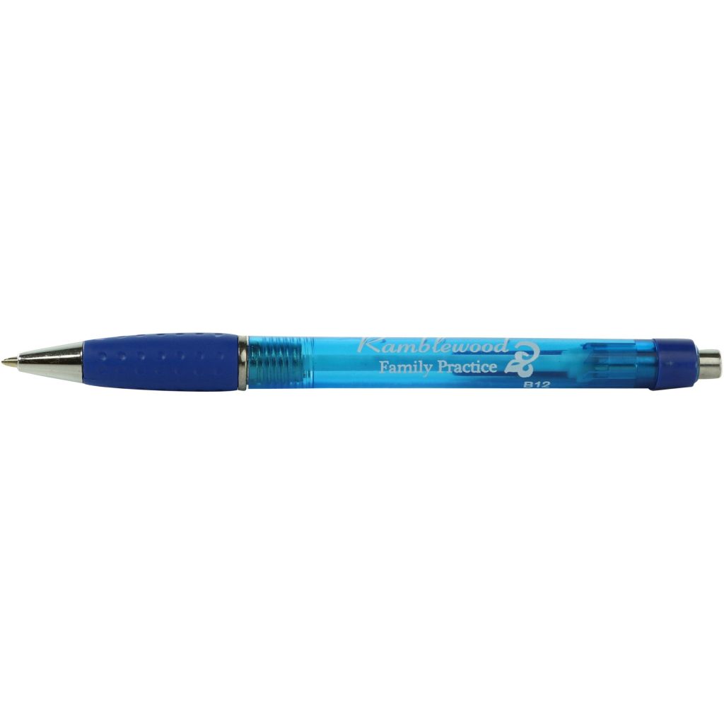 Printed Newport TGC Pens - Promotional Pens Singapore - Gifts VV Available in 6 awesome item colors 客製 - Promotional Pens Singapore - Gifts VV Translucent Blue Newport TGC Pen