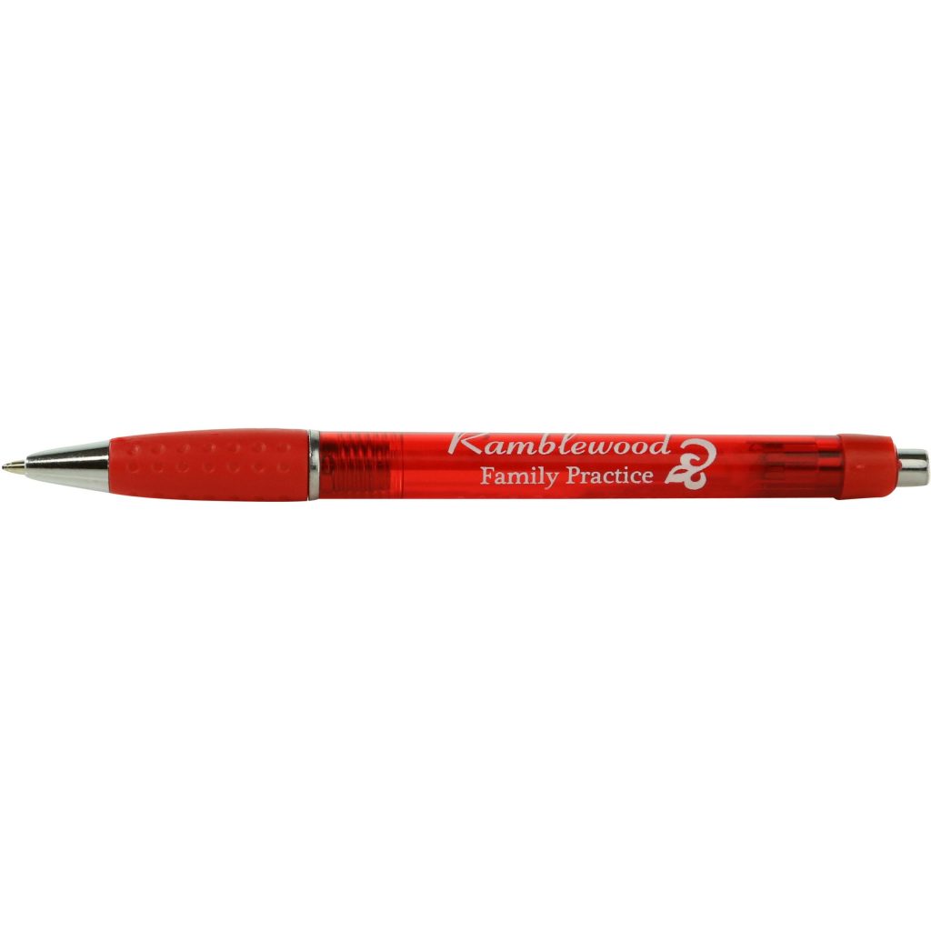 Printed Newport TGC Pens - Promotional Pens Singapore - Gifts VV Available in 6 awesome item colors 客製 - Promotional Pens Singapore - Gifts VV Translucent Red Newport TGC Pen