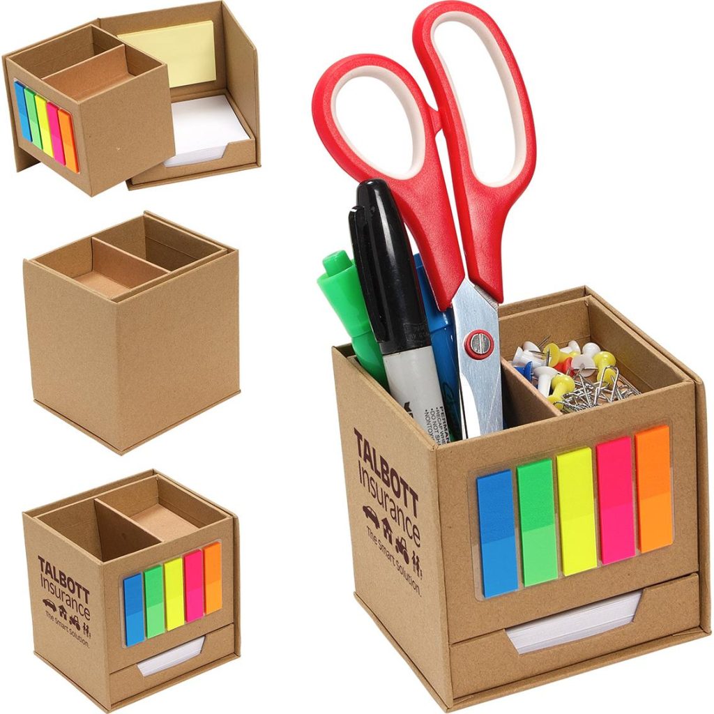 Giveaway Nook Memo Cubes - Promotional Pens Singapore - Gifts VV Your design screen printed 客製 - Promotional Pens Singapore - Gifts VV Brown Nook Memo Cube