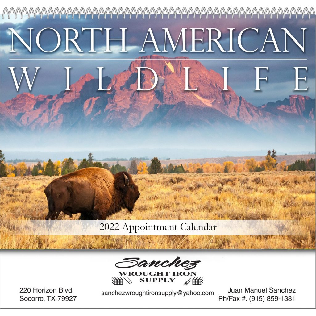 Imprinted North American Wildlife Calendars - Promotional Pens Singapore - Gifts VV Free Setup 客製 - Promotional Pens Singapore - Gifts VV See Item North American Wildlife Calendar