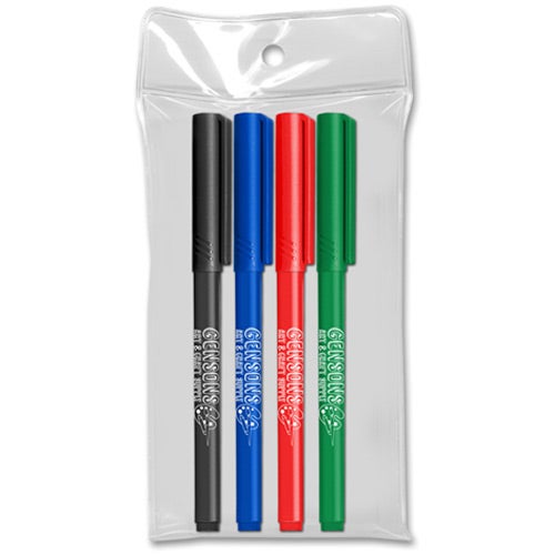 See Item Note Writers Fine Point Felt Tip Markers Four Pack