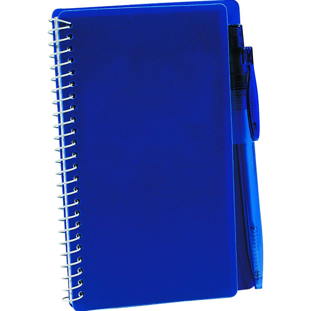Custom Notebook and Pens - Promotional Pens Singapore - Gifts VV Available in 10 amazing item colors 客製 - Promotional Pens Singapore - Gifts VV Blue Notebook and Pen