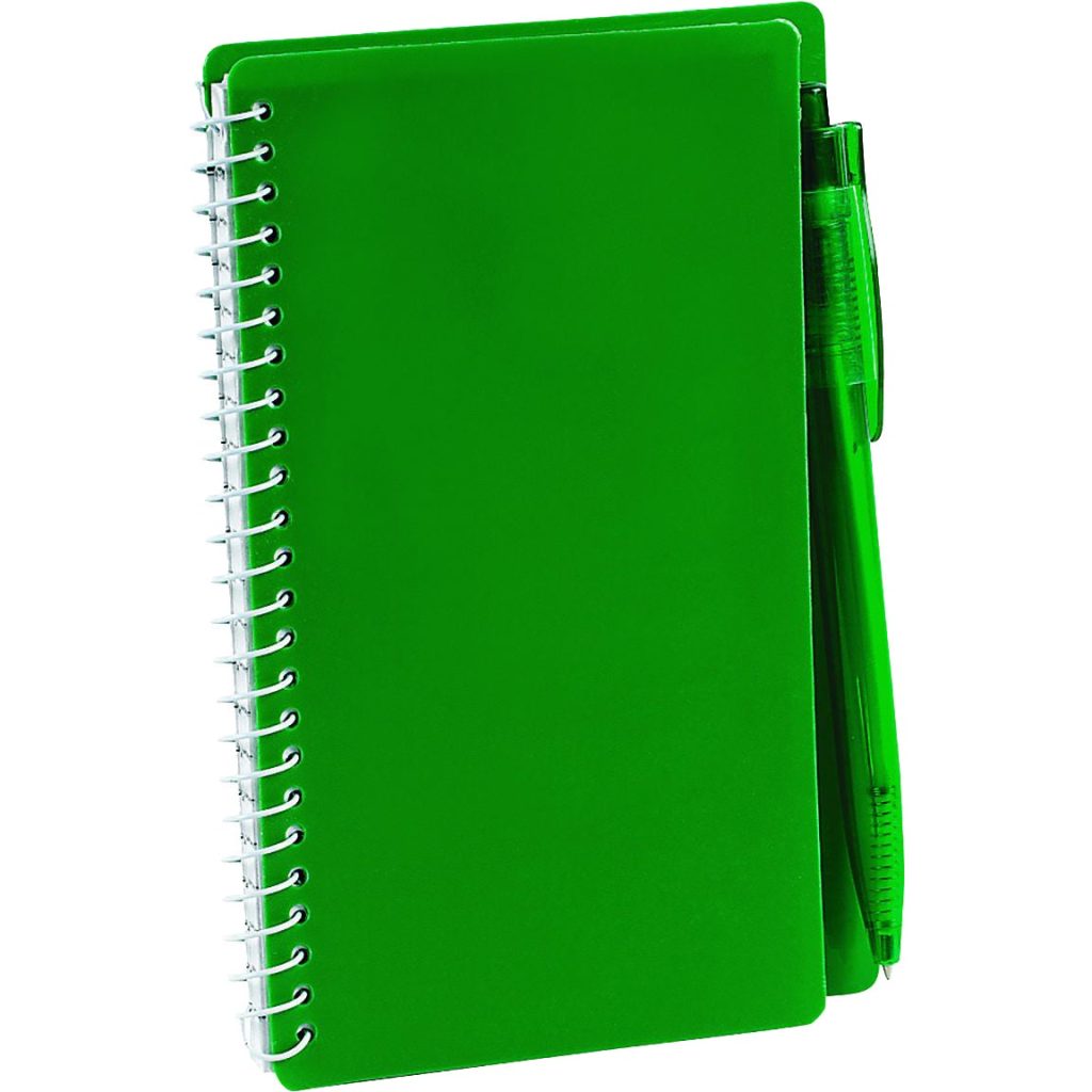 Custom Notebook and Pens - Promotional Pens Singapore - Gifts VV Available in 10 amazing item colors 客製 - Promotional Pens Singapore - Gifts VV Green Notebook and Pen