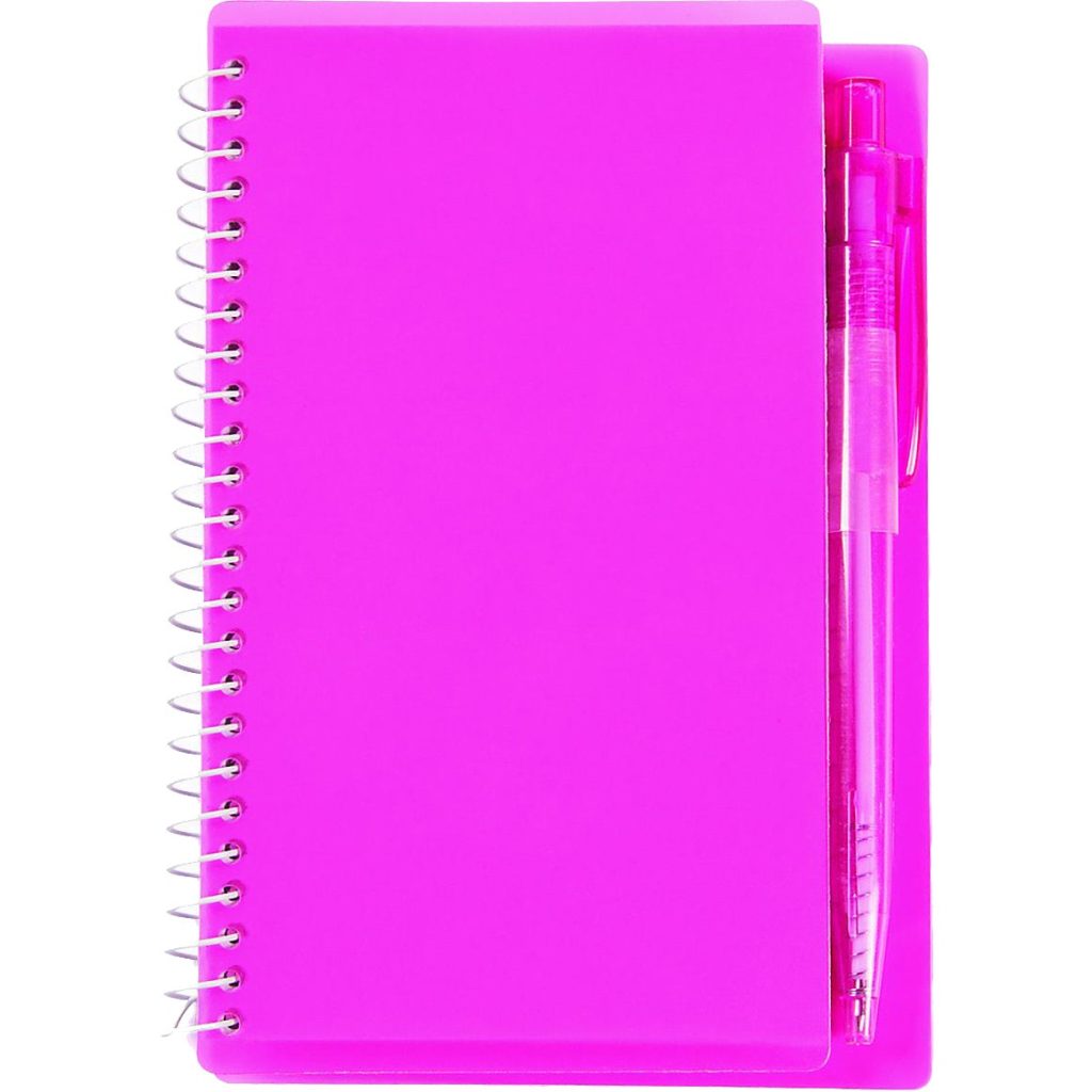 Custom Notebook and Pens - Promotional Pens Singapore - Gifts VV Available in 10 amazing item colors 客製 - Promotional Pens Singapore - Gifts VV Pink Notebook and Pen