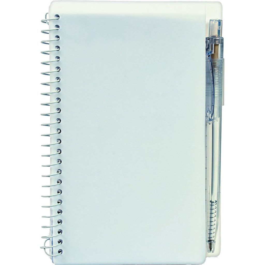 Custom Notebook and Pens - Promotional Pens Singapore - Gifts VV Available in 10 amazing item colors 客製 - Promotional Pens Singapore - Gifts VV White Notebook and Pen