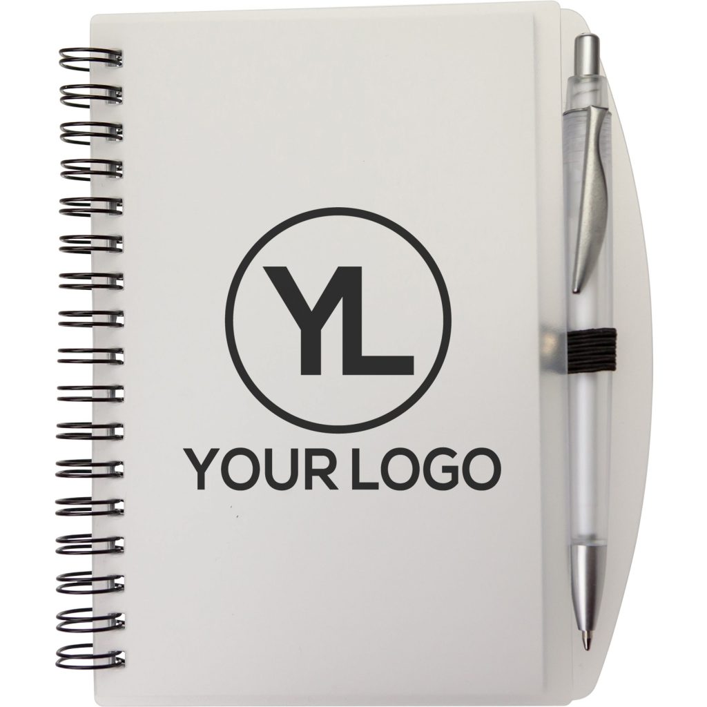 Marketing Hardcover Notebook and Pen Sets - Promotional Pens Singapore - Gifts VV Available in 5 exciting item colors 客製 - Promotional Pens Singapore - Gifts VV Clear Hardcover Notebook and Pen Set