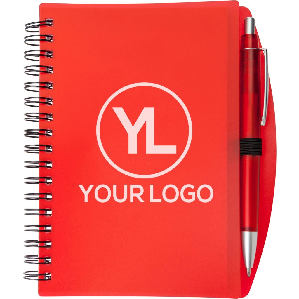 Marketing Hardcover Notebook and Pen Sets - Promotional Pens Singapore - Gifts VV Available in 5 exciting item colors 客製 - Promotional Pens Singapore - Gifts VV Red Hardcover Notebook and Pen Set