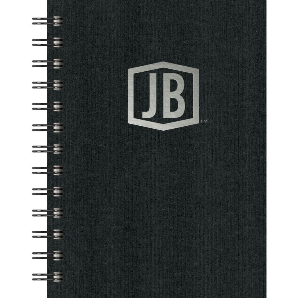 Imprinted Cover Series NotePads - Promotional Pens Singapore - Gifts VV Available in 21 awesome item colors 客製 - Promotional Pens Singapore - Gifts VV French Black Cover Series NotePad