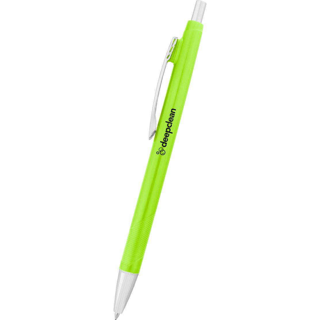 Imprinted Nova Pens - Promotional Pens Singapore - Gifts VV Available in 8 exciting item colors 客製 - Promotional Pens Singapore - Gifts VV Lime Green Nova Pen
