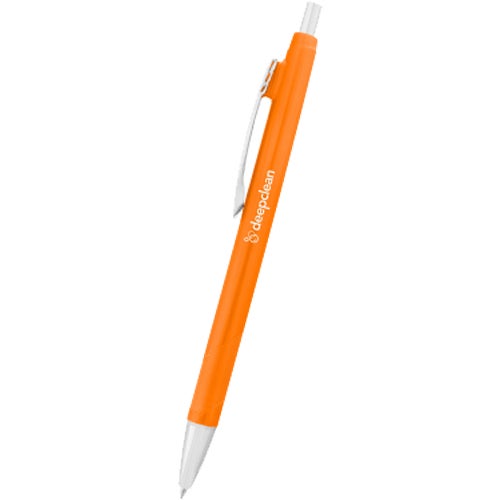 Imprinted Nova Pens - Promotional Pens Singapore - Gifts VV Available in 8 exciting item colors 客製 - Promotional Pens Singapore - Gifts VV Orange Nova Pen