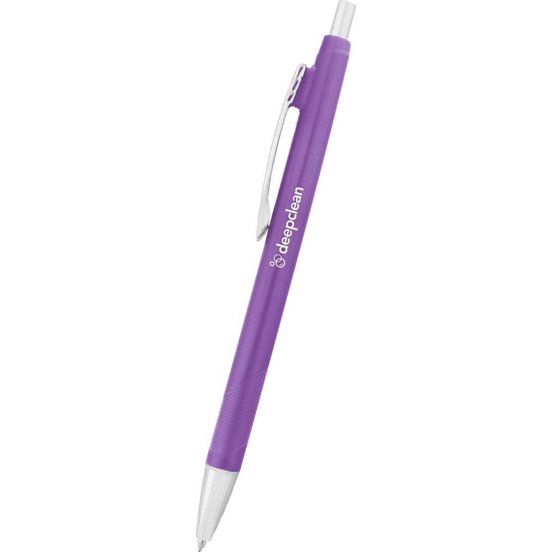 Imprinted Nova Pens - Promotional Pens Singapore - Gifts VV Available in 8 exciting item colors 客製 - Promotional Pens Singapore - Gifts VV Purple Nova Pen