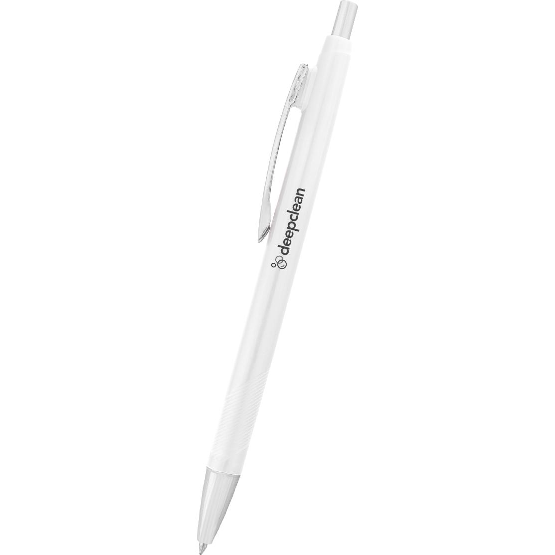 Imprinted Nova Pens - Promotional Pens Singapore - Gifts VV Available in 8 exciting item colors 客製 - Promotional Pens Singapore - Gifts VV White Nova Pen