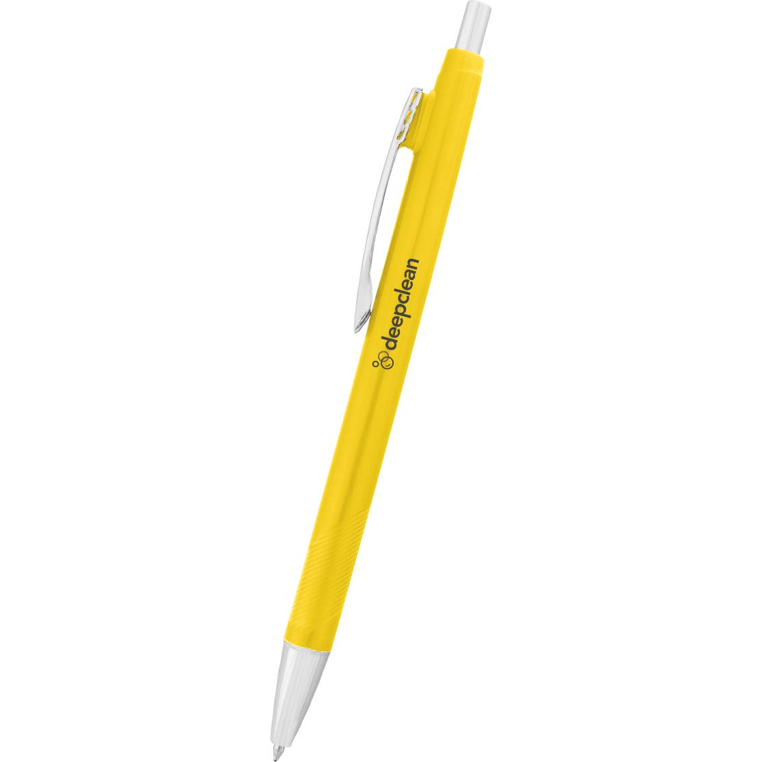 Imprinted Nova Pens - Promotional Pens Singapore - Gifts VV Available in 8 exciting item colors 客製 - Promotional Pens Singapore - Gifts VV Yellow Nova Pen