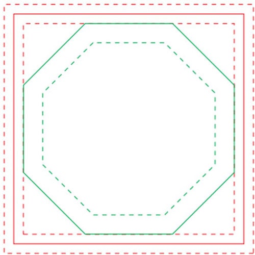 Logo Octagon Adhesive Sticky Note Pads - Promotional Pens Singapore - Gifts VV Free Setup 客製 - Promotional Pens Singapore - Gifts VV White Octagon Adhesive Sticky Note Pads