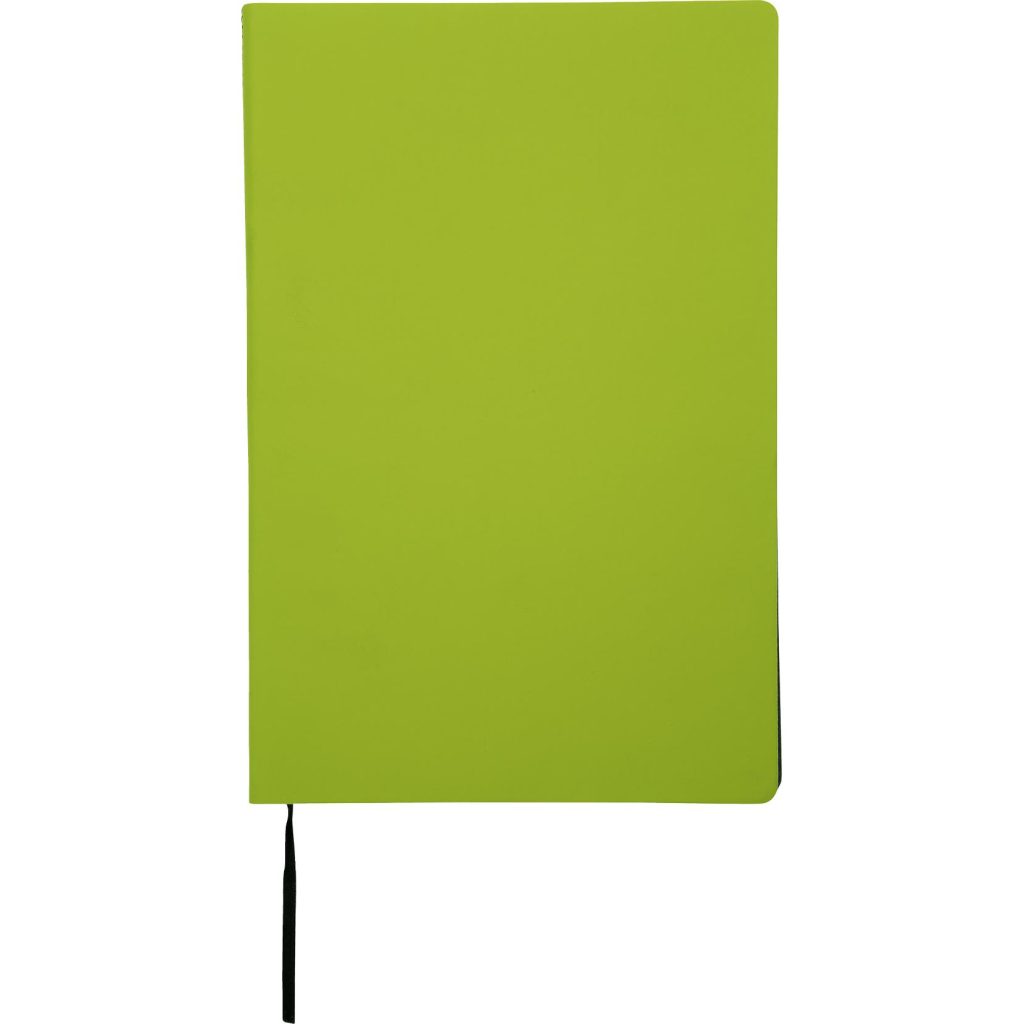 Printed Orlando Two-Tone Junior Journals - Promotional Pens Singapore - Gifts VV Available in 6 awesome item colors 客製 - Promotional Pens Singapore - Gifts VV Lime Orlando Two-Tone Junior Journal