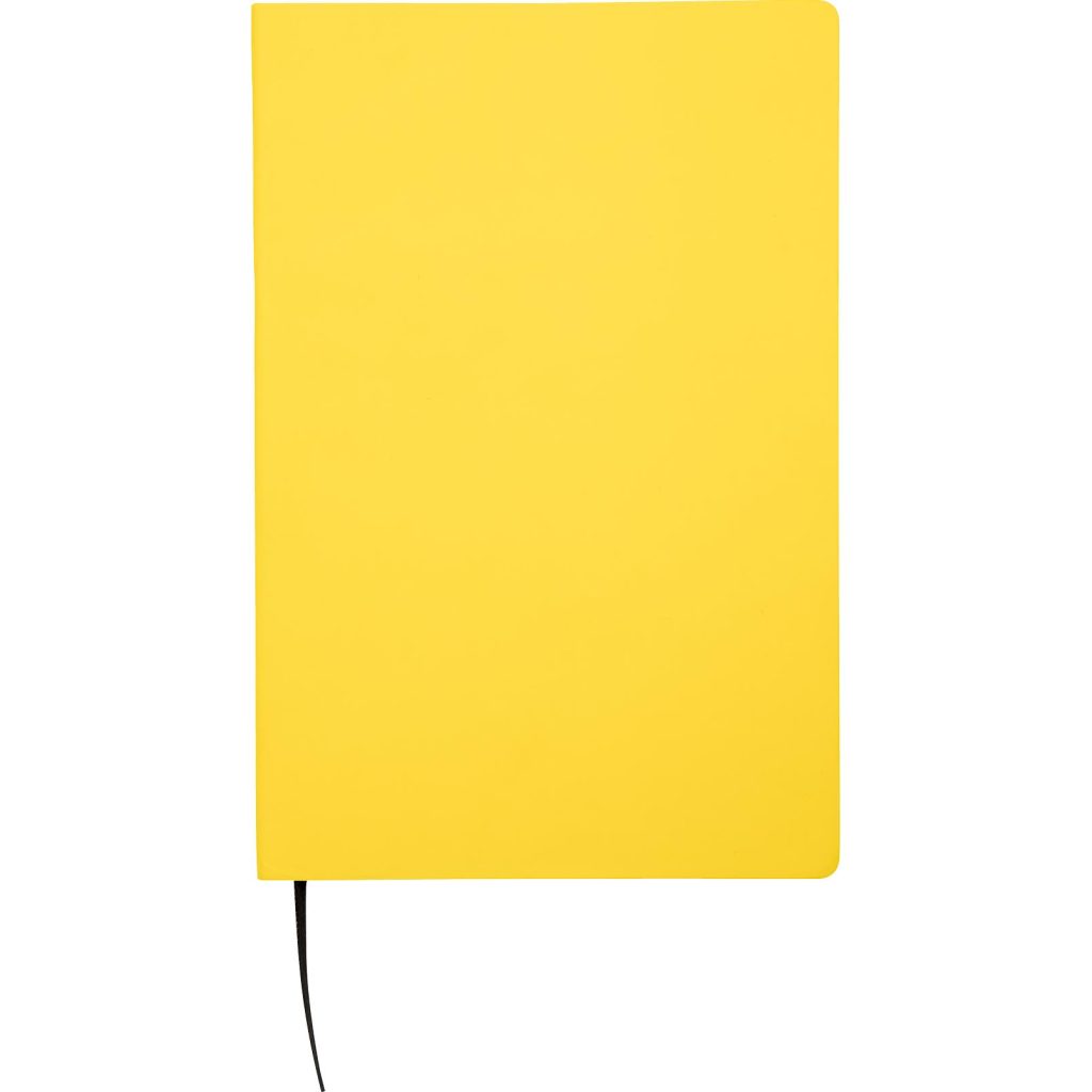 Printed Orlando Two-Tone Junior Journals - Promotional Pens Singapore - Gifts VV Available in 6 awesome item colors 客製 - Promotional Pens Singapore - Gifts VV Yellow Orlando Two-Tone Junior Journal