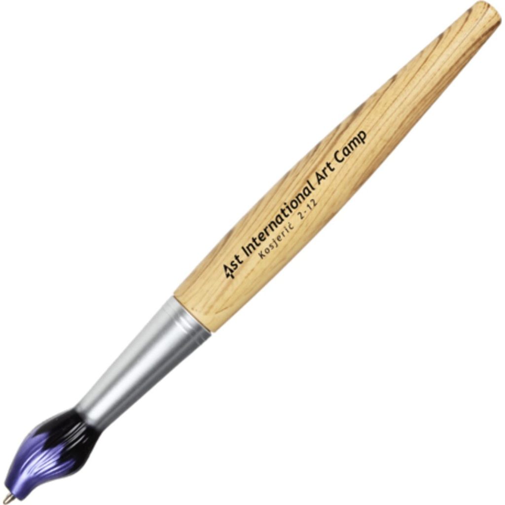 Giveaway Paintbrush Pens - Promotional Pens Singapore - Gifts VV Available in 5 awesome item colors 客製 - Promotional Pens Singapore - Gifts VV Tan / Purple Paintbrush Pen
