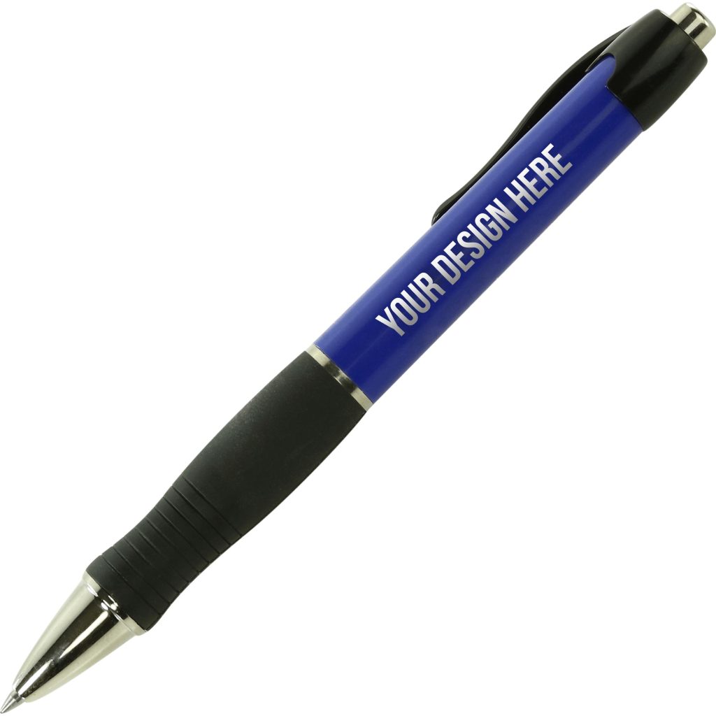 Imprinted Paper Mate Breeze Solid Barrel Ball Pens - Promotional Pens Singapore - Gifts VV Free Setup 客製 - Promotional Pens Singapore - Gifts VV Bright Blue Paper Mate Breeze Solid Barrel Ball Pen