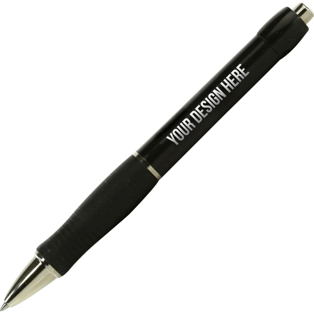 Imprinted Paper Mate Breeze Solid Barrel Ball Pens - Promotional Pens Singapore - Gifts VV Free Setup 客製 - Promotional Pens Singapore - Gifts VV Solid Black Paper Mate Breeze Solid Barrel Ball Pen