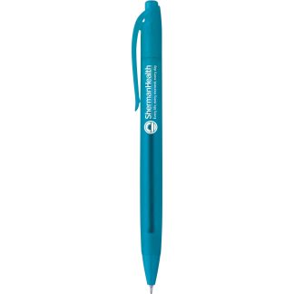 Light Blue Paragon Soft Touch Pen