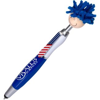 Blue / White Patriotic MopTopper Pen
