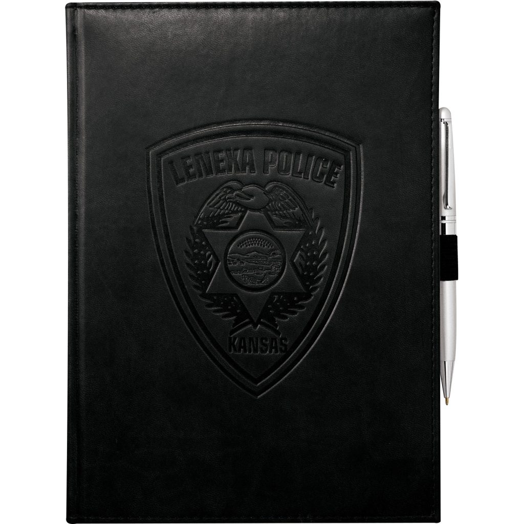 Logo Pedova Large Bound Journal Books - Promotional Pens Singapore - Gifts VV Available in 5 exciting item colors 客製 - Promotional Pens Singapore - Gifts VV Black Pedova Large Bound Journal Book