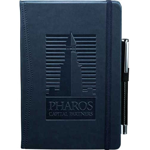Giveaway Pedova Pocket Bound JournalBooks - Promotional Pens Singapore - Gifts VV Available in 3 awesome item colors 客製 - Promotional Pens Singapore - Gifts VV Navy Pedova Pocket Bound JournalBook