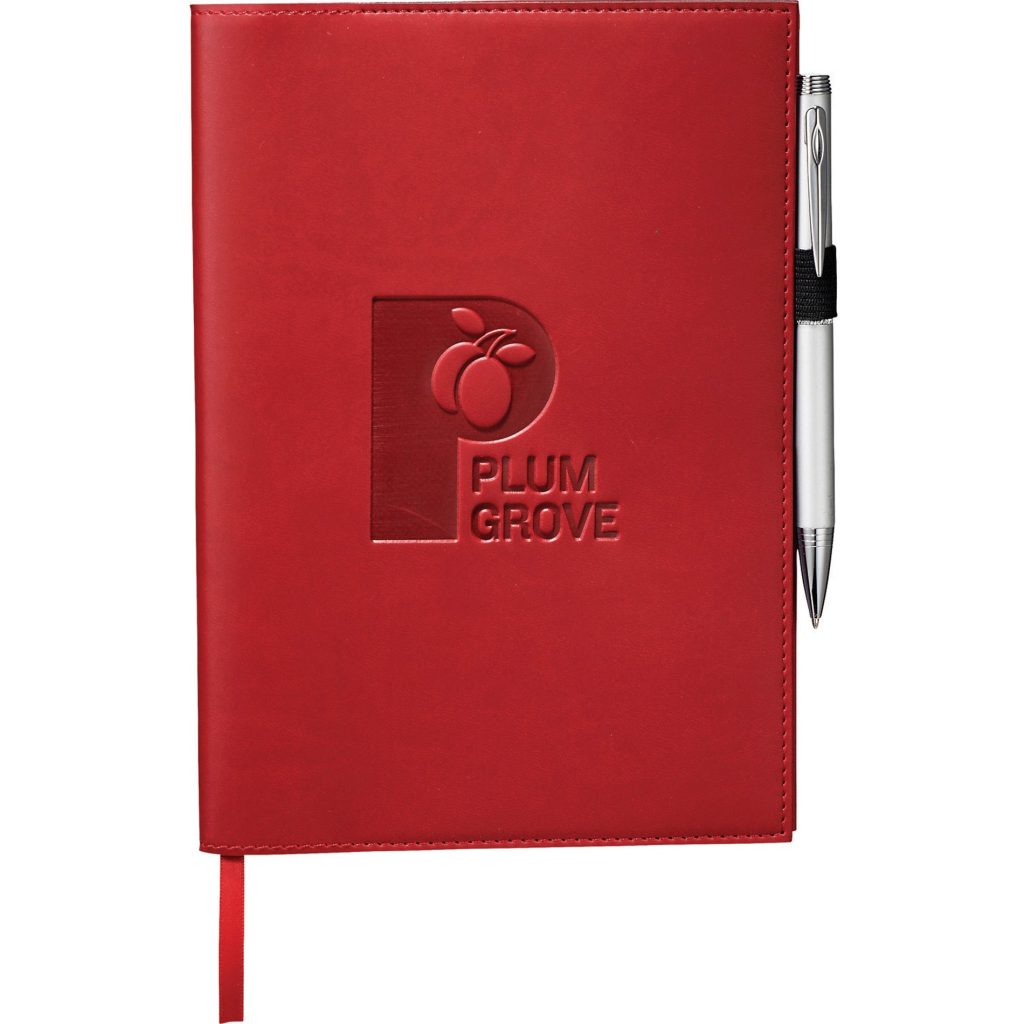 Customized Pedova Refillable JournalBooks - Promotional Pens Singapore - Gifts VV Available in 3 exciting item colors 客製 - Promotional Pens Singapore - Gifts VV Red Pedova Refillable JournalBook