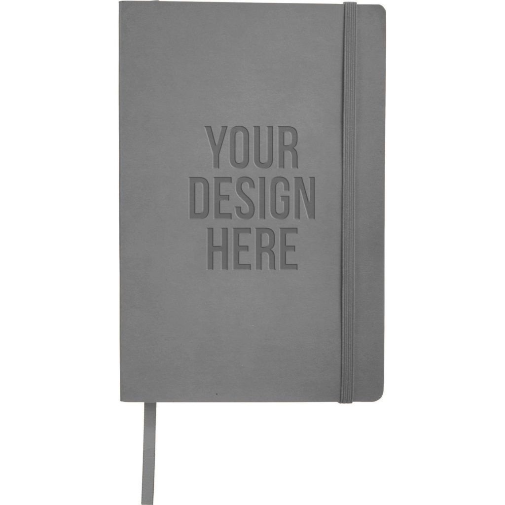 Customized Pedova JournalBooks - Promotional Pens Singapore - Gifts VV Available in 9 awesome item colors 客製 - Promotional Pens Singapore - Gifts VV Gray Pedova JournalBook