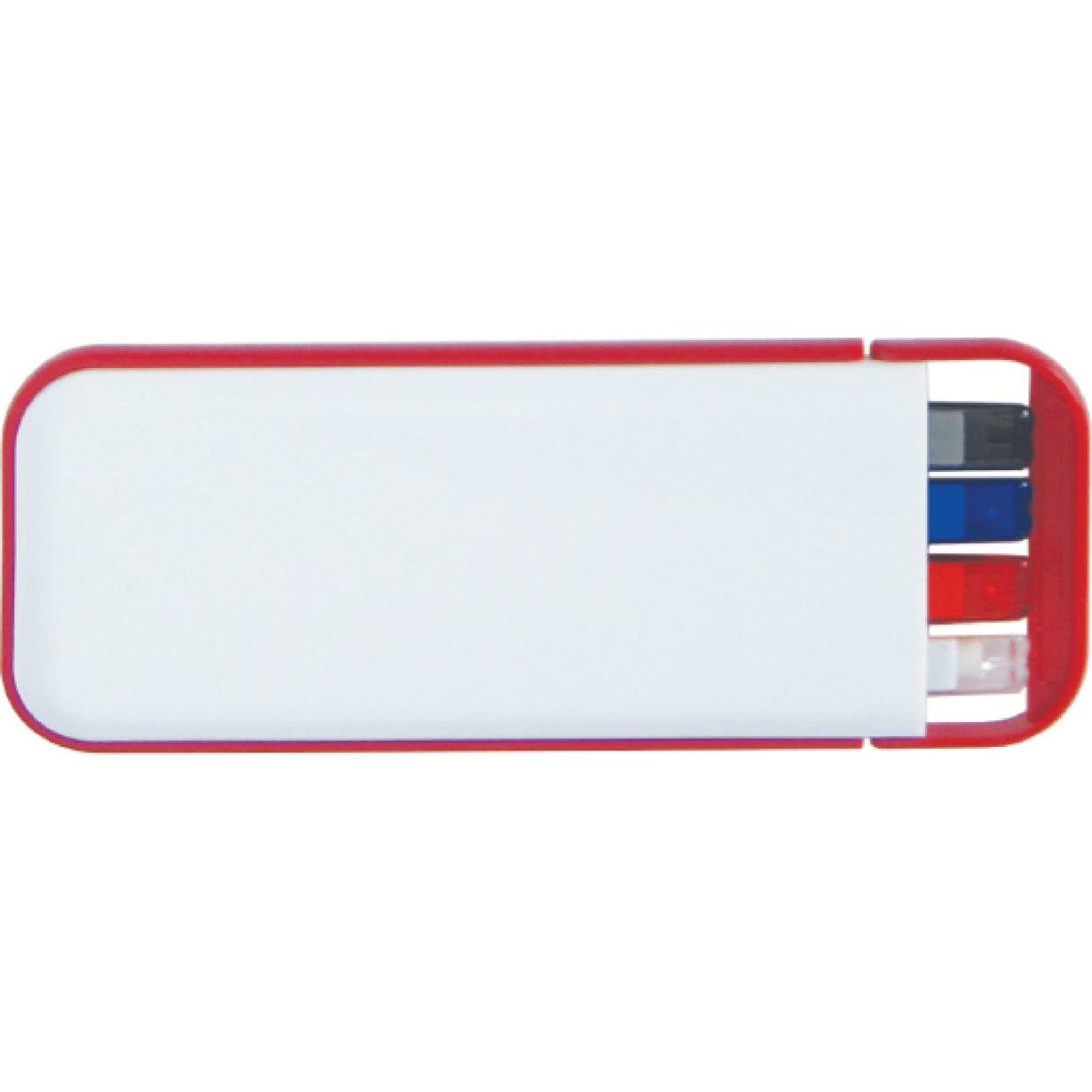 Custom Pen and Pencil Sets - Promotional Pens Singapore - Gifts VV Available in 3 amazing item colors 客製 - Promotional Pens Singapore - Gifts VV White / Red Pen and Pencil Set
