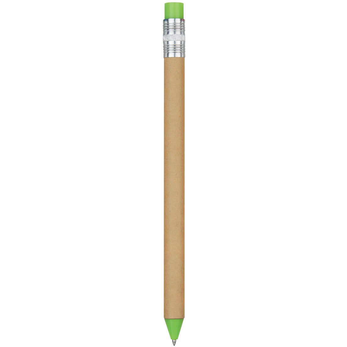Marketing Pencil Look Pens - Promotional Pens Singapore - Gifts VV Available in 5 amazing item colors 客製 - Promotional Pens Singapore - Gifts VV Natural / Lime Green Pencil Look Pen