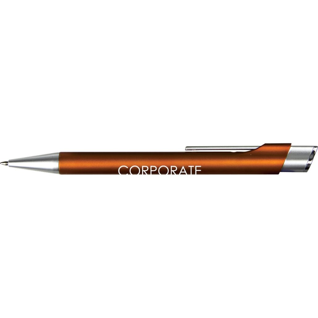 Promo Pinncorporate Metallic Pens - Promotional Pens Singapore - Gifts VV Available in 6 awesome item colors 客製 - Promotional Pens Singapore - Gifts VV Metallic Orange Pinncorporate Metallic Pen