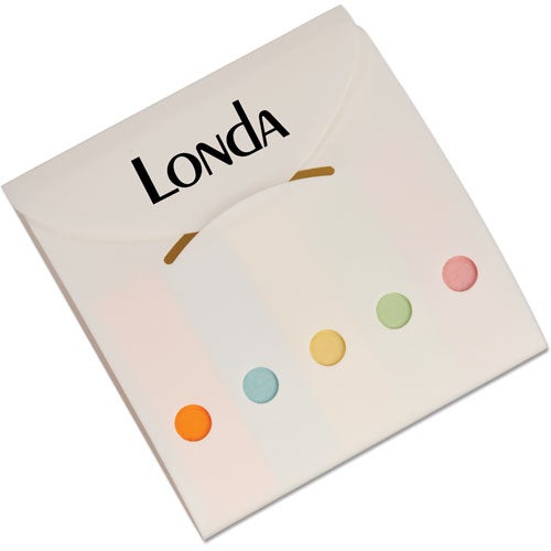 Logo Recycled Pocket Sticky Note Caddies - Promotional Pens Singapore - Gifts VV Available in 6 exciting item colors 客製 - Promotional Pens Singapore - Gifts VV White Recycled Pocket Sticky Note Caddy