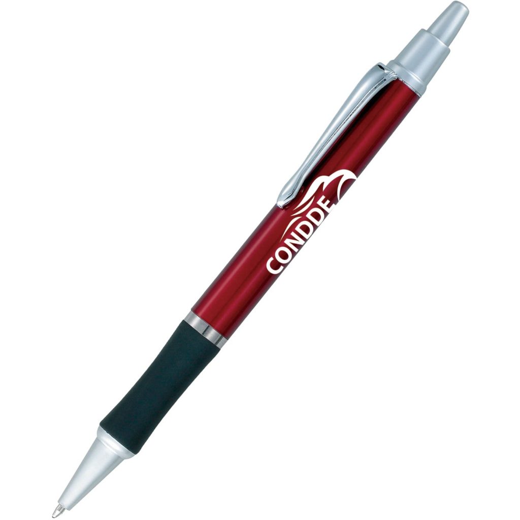 Promo Portland Grip Pens - Promotional Pens Singapore - Gifts VV Available in 5 awesome item colors 客製 - Promotional Pens Singapore - Gifts VV Burgundy Portland Grip Pen
