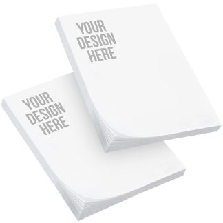 White Post-it® Adhesive Note Pad