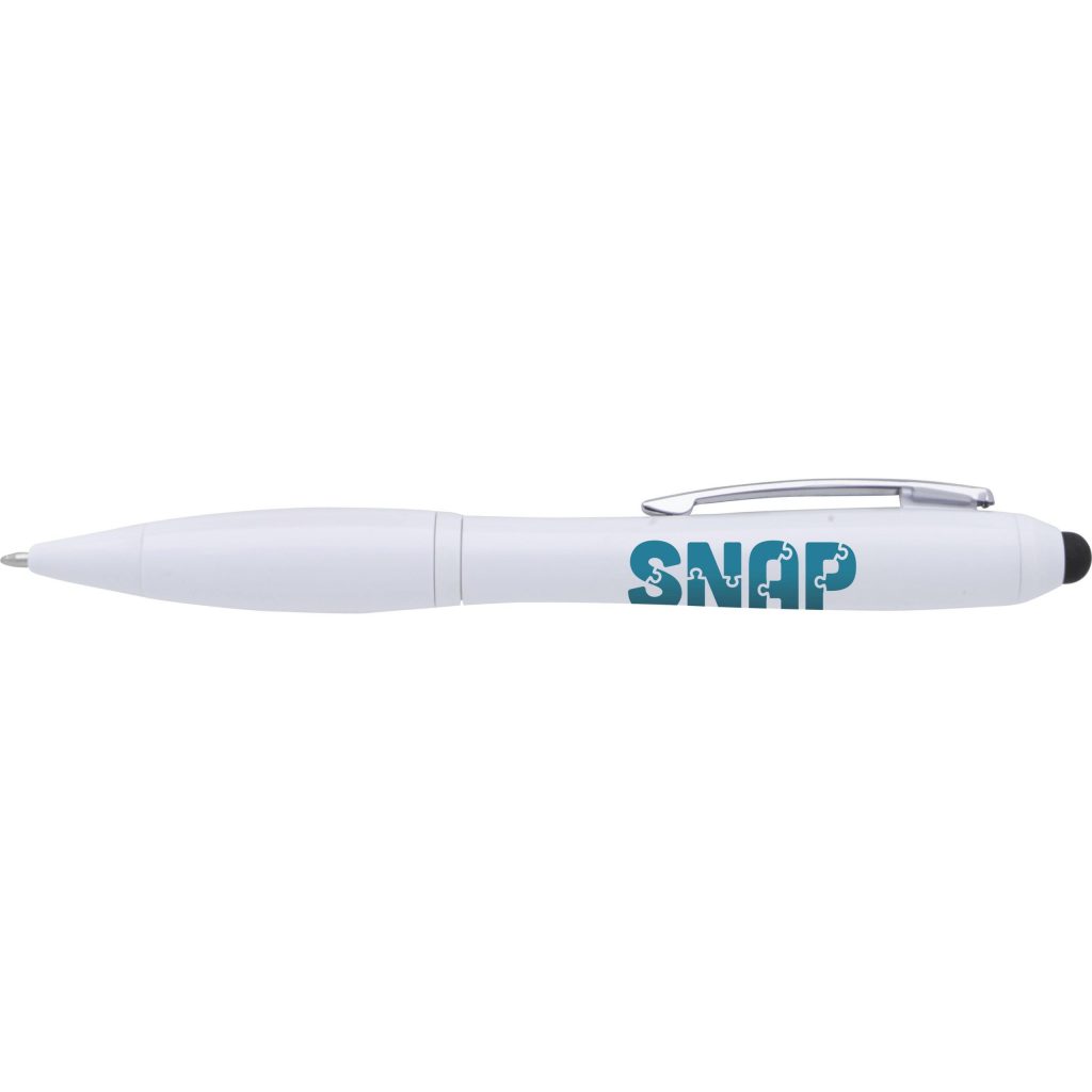 Advertising PrevaGuard Ion Stylus Pens - Promotional Pens Singapore - Gifts VV Free Setup 客製 - Promotional Pens Singapore - Gifts VV White PrevaGuard Ion Stylus Pen
