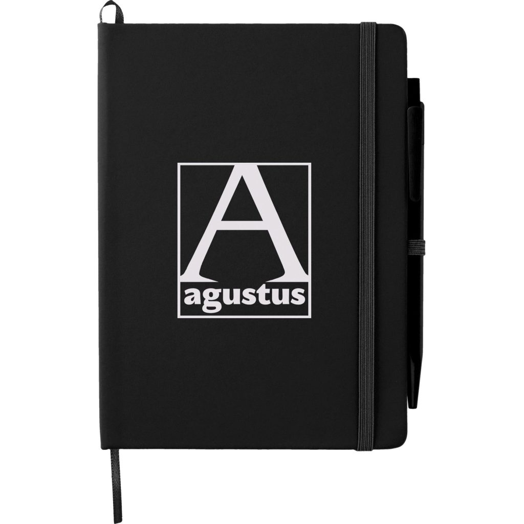 Customized Prime Notebooks with Pen - Promotional Pens Singapore - Gifts VV Available in 4 exciting item colors 客製 - Promotional Pens Singapore - Gifts VV Black Prime Notebook with Pen