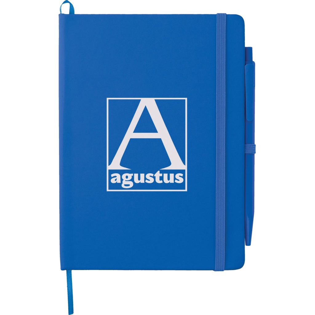 Customized Prime Notebooks with Pen - Promotional Pens Singapore - Gifts VV Available in 4 exciting item colors 客製 - Promotional Pens Singapore - Gifts VV Royal Blue Prime Notebook with Pen