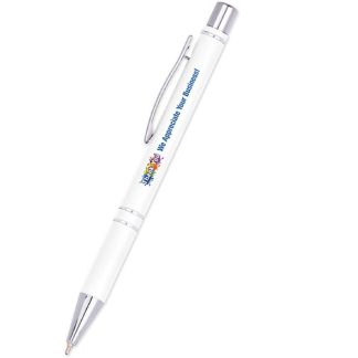 White Pro-Writer Spectrum Gel-Glide Pen