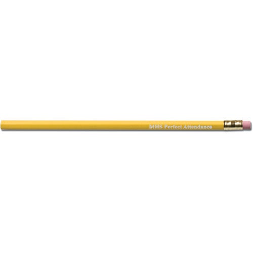 Printed Hex Pencils - Promotional Pens Singapore - Gifts VV Available in 8 amazing item colors 客製 - Promotional Pens Singapore - Gifts VV Yellow Hex Pencil