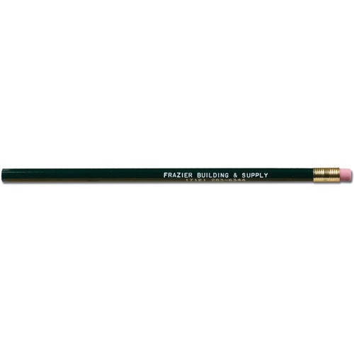 Printed Hex Pencils - Promotional Pens Singapore - Gifts VV Available in 8 amazing item colors 客製 - Promotional Pens Singapore - Gifts VV Dark Green Hex Pencil