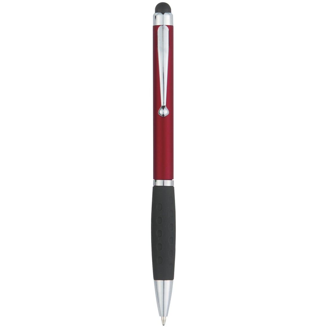 Printed Provence Ballpoint Pens with Stylus - Promotional Pens Singapore - Gifts VV Available in 4 awesome item colors 客製 - Promotional Pens Singapore - Gifts VV Metallic Red Provence Ballpoint Pen with Stylus